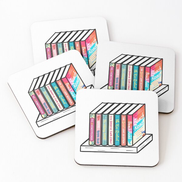 Item preview, Romance Book Stack A designed and sold by bookshelfsketch.