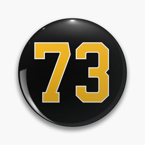 Item preview, Yellow Number 73 lucky sports jersey seventy three designed and sold by HeavyStyle.