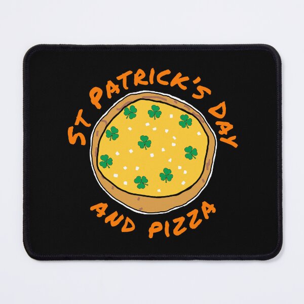 Item preview, St Patricks Day and Shamrock Pizza designed and sold by ellenhenry.