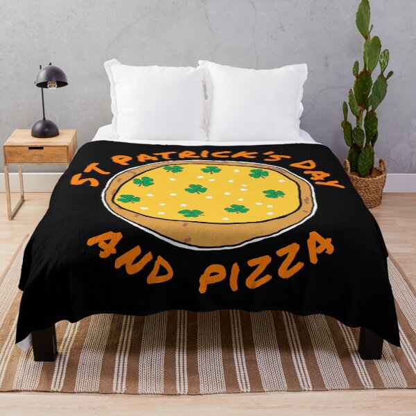 Item preview, St Patricks Day and Shamrock Pizza designed and sold by ellenhenry.