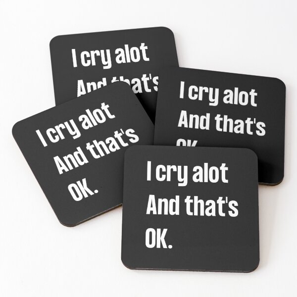 Item preview, i cry a lot and thats ok designed and sold by behappysiempre.