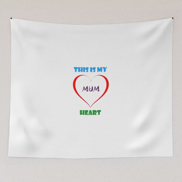Item preview, THIS IS MY HEART-MUM INSIDE designed and sold by ILA-DODO.