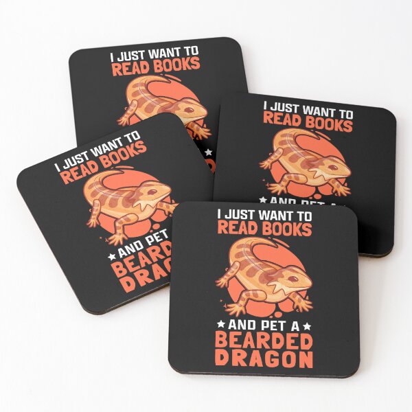 Item preview, Bearded Dragons and Reading Books Terraristics Bearded Dragon designed and sold by madgrfx.