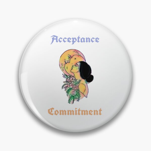 Item preview, Acceptance and Commitment | Motivational and Inspirational Illustration designed and sold by Nilima Bano ⭐⭐⭐⭐.