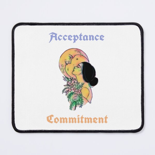 Item preview, Acceptance and Commitment | Motivational and Inspirational Illustration designed and sold by Nilima Bano ⭐⭐⭐⭐.