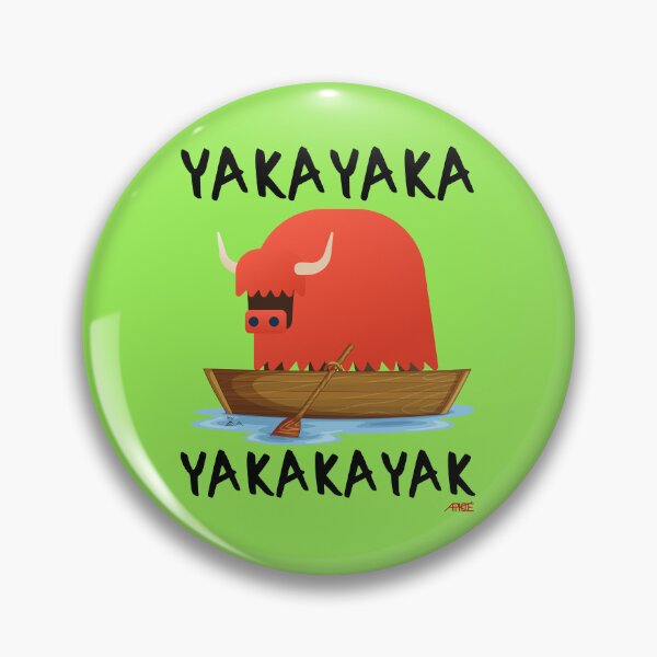 Artikelvorschau, Yakayaka yakakayak - Schreibfehler schwarz entworfen und verkauft von Apikoedesign.