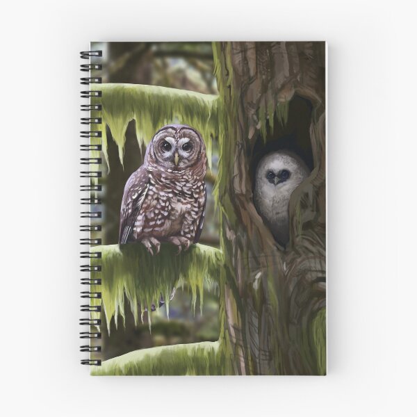 Item preview, Spotted Owls designed and sold by Marissa Gibson.