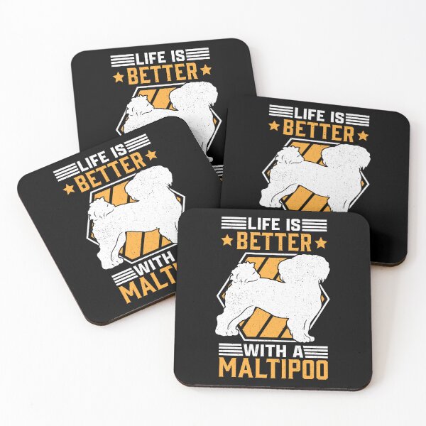 Item preview, Life is better with a Maltipoo designed and sold by madgrfx.