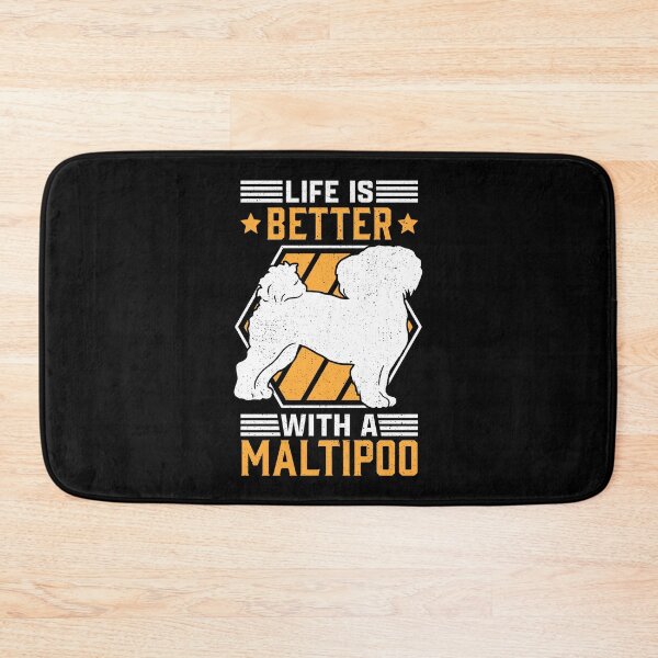 Item preview, Life is better with a Maltipoo designed and sold by madgrfx.