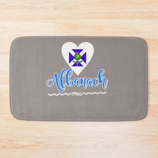 Item preview, Albanach Scottish Flag Thistle Design designed and sold by Angela Mello.