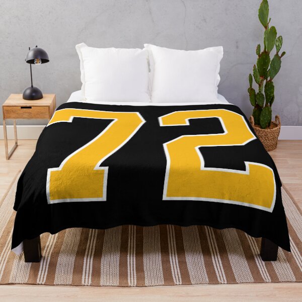 Item preview, Yellow Number 72 lucky sports jersey seventy two designed and sold by HeavyStyle.