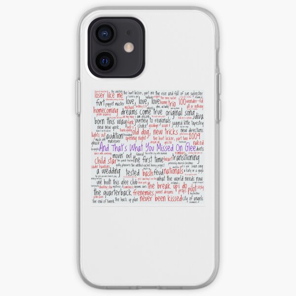 Et c'est ce que vous avez manqué sur Glee - Episodes Coque souple iPhone