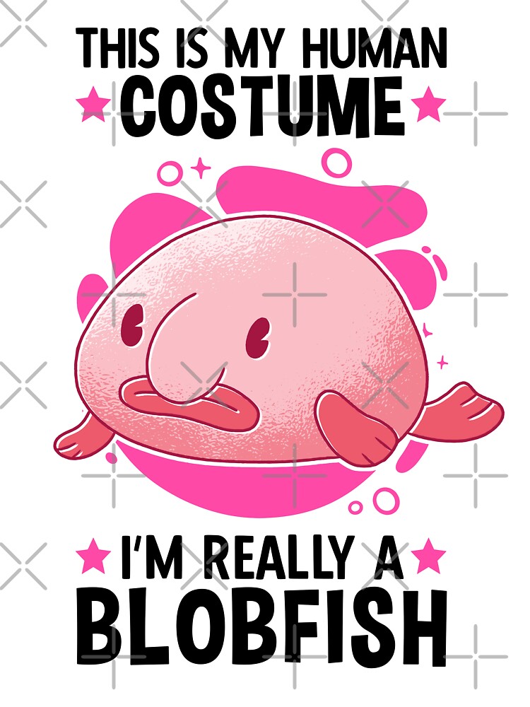 This Is My Blobfish Shirt - Ugly Fish BLobfish Digital Art by