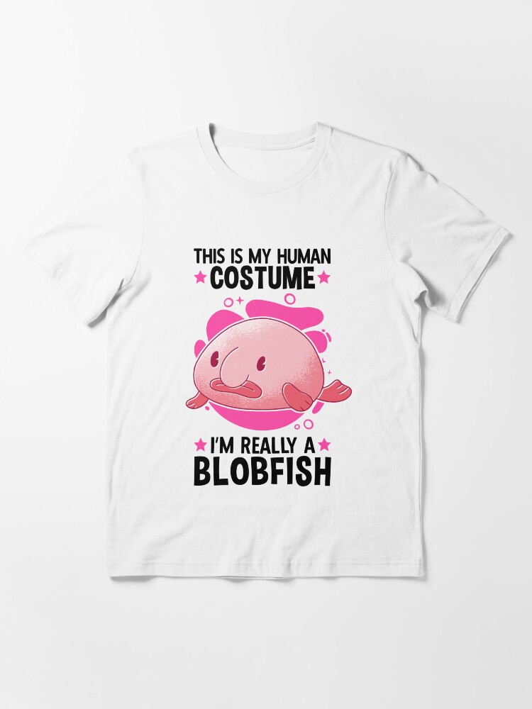 Funny Animal Meme Blobfish Halloween Costume Grump Unisex