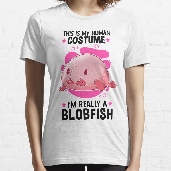 Blobfish costume - ugly blob fish face - Funny' Sticker