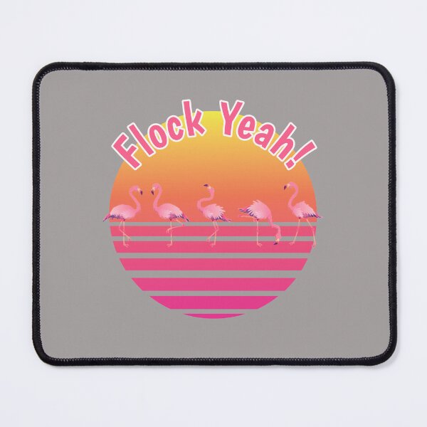 Artikelvorschau, Herde Ja! Flamingo-Sonnenuntergang-Design entworfen und verkauft von Angela Mello.