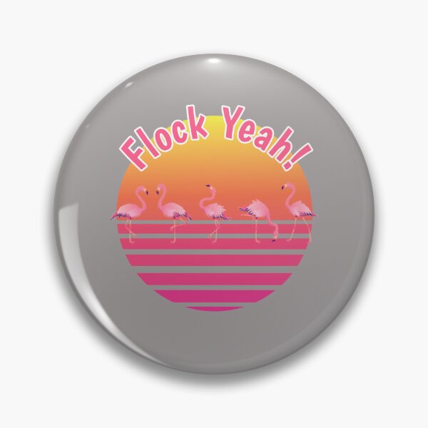 Artikelvorschau, Herde Ja! Flamingo-Sonnenuntergang-Design entworfen und verkauft von Angela Mello.