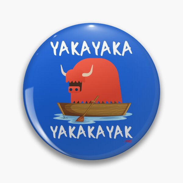 Artikelvorschau, Yakayaka yakakayak - Tippfehler weiß entworfen und verkauft von Apikoedesign.