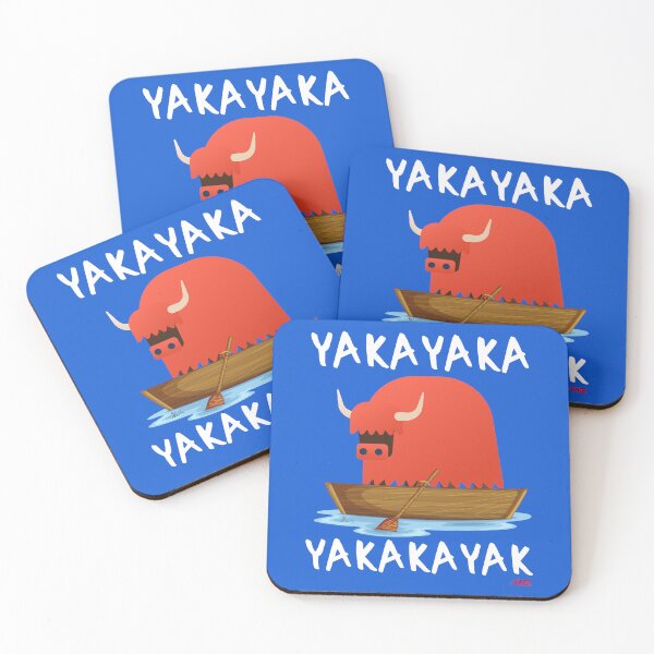 Item preview, Yakayaka yakakayak - Typo white designed and sold by Apikoedesign.