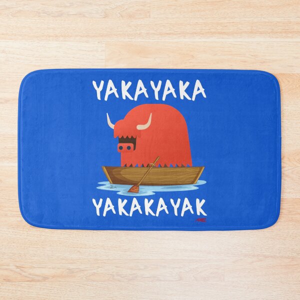 Item preview, Yakayaka yakakayak - Typo white designed and sold by Apikoedesign.