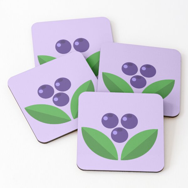 Item preview, Blueberries fruits and leaves designed and sold by StudioBarcelona.