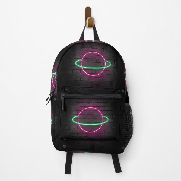 Item preview, Saturn Neon Light LED Sign Digital Drawing designed and sold by WitchyFairyArt.