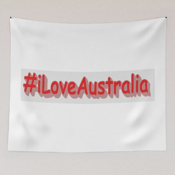 Item preview, "#iLoveAustralia" Cute Design. Buy Now designed and sold by Health And Fitness Posts e-Store.