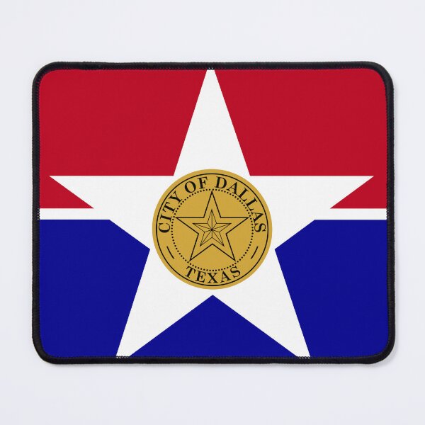Item preview, Dallas Texas City Flag   designed and sold by FiveRedBats.