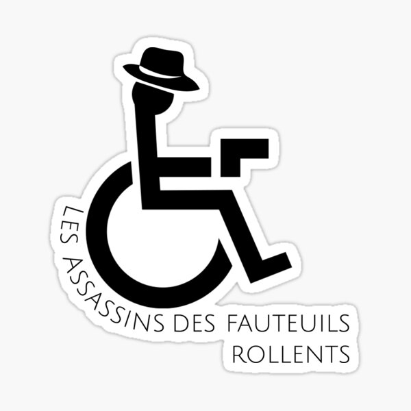 Item preview, Infinite Jest - Les Assassins des Fauteuils Rollents  designed and sold by WildOpus.