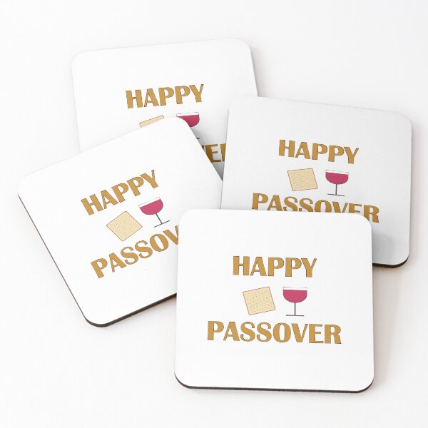 Item preview, Happy Passover - Matza and wine glass - Jewish holiday designed and sold by Inspirationmotivation.