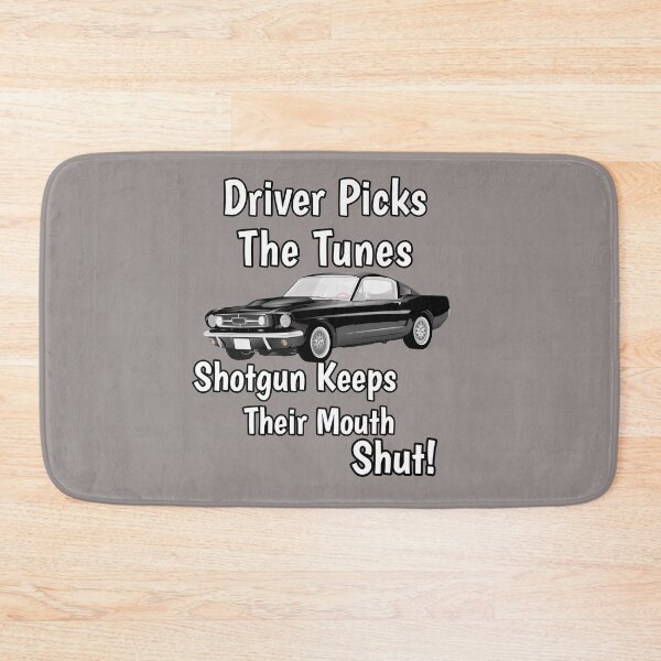 Item preview, Driver Picks Tunes Shotgun Keeps Mouth Shut Classic Car Design designed and sold by Angela Mello.