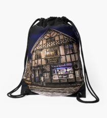 Northwich at night 15 Drawstring Bag