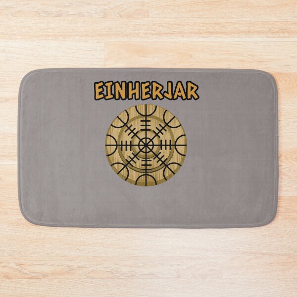 Item preview, Einherjar Army Of One Viking Shield Design designed and sold by Angela Mello.
