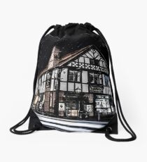 Northwich at night 16 Drawstring Bag