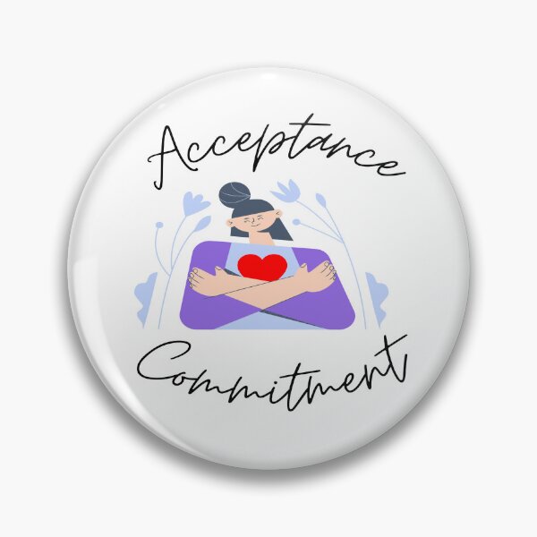 Item preview, Acceptance and Commitment Therapy | Motivational and Inspirational designed and sold by Nilima Bano ⭐⭐⭐⭐.