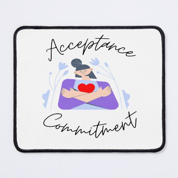 Item preview, Acceptance and Commitment Therapy | Motivational and Inspirational designed and sold by Nilima Bano ⭐⭐⭐⭐.