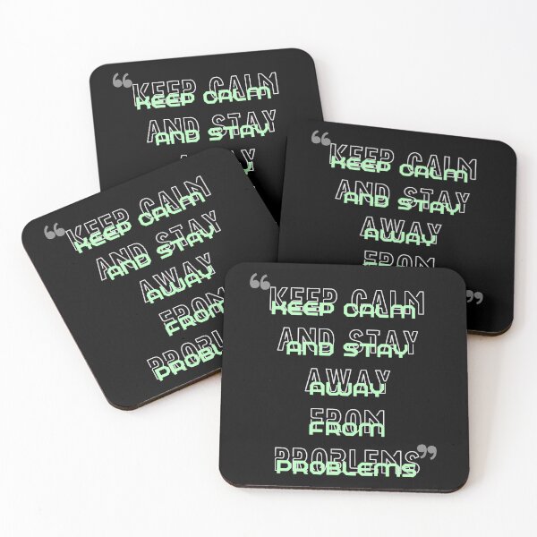Item preview, Keep calm and stay away from problems designed and sold by Perfect For You.