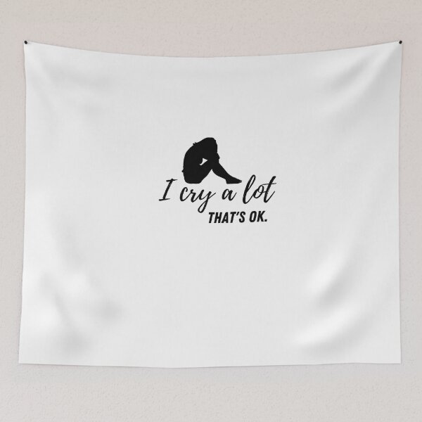 Item preview, i cry a lot and thats ok designed and sold by behappysiempre.