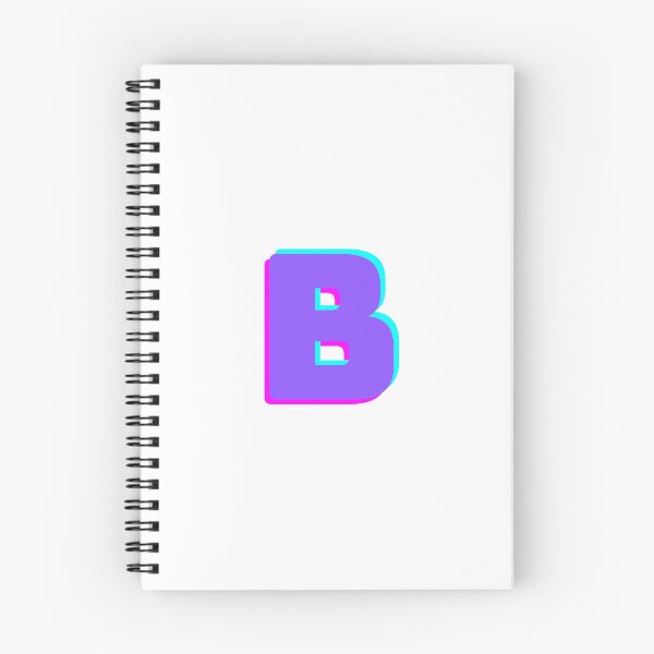 Item preview, Letter B Alphabet text icon design designed and sold by philbraxton.