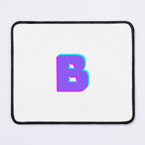 Item preview, Letter B Alphabet text icon design designed and sold by philbraxton.