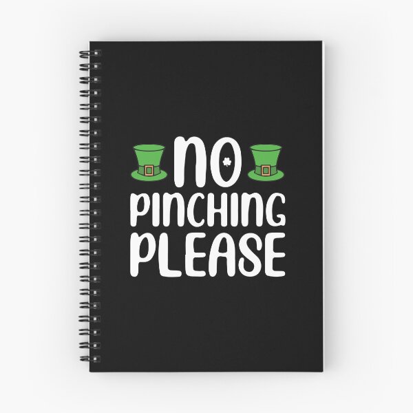 Item preview, No Pinching Please, Saint Patricks Day Gnome, leprechaun shamrock T-shirt and Pin button designed and sold by Eddyed.