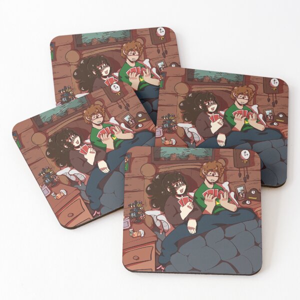 Item preview, They finally get to play cards and relax for once designed and sold by GhostyKois.