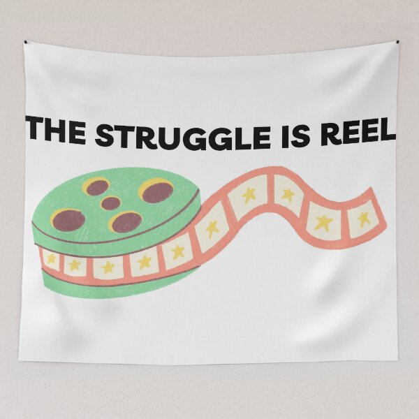 Item preview, Funny Videographer and Film Photographer Reel Design designed and sold by SpreaderDesign.