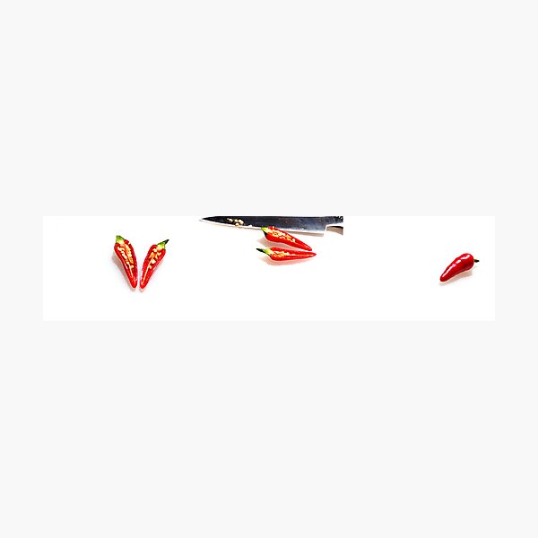 3 Chilies Photographic Print