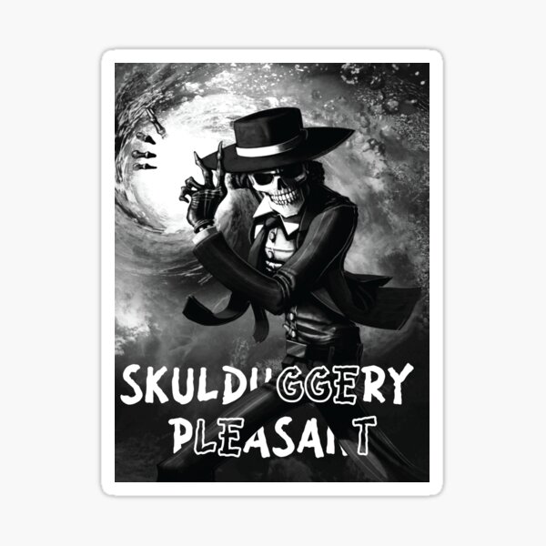 Skulduggery Pleasant Sticker