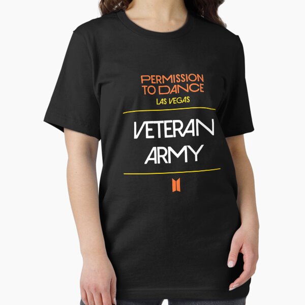 Artikel-Vorschau von Erlaubnis zum Konzert-Shirt des Veteranen ARMY BTS zu tanzen, designt und verkauft von PurpleDoor52.