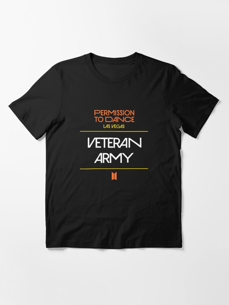 Permission to Dance Veteran ARMY BTS concert shirt