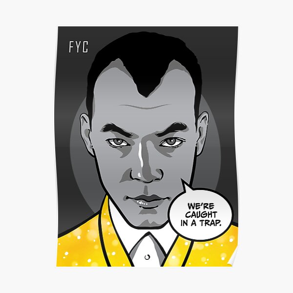 "Caught in a Trap (80s pop music)" Poster by BLVDdesign Redbubble