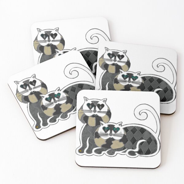 Item preview, Clown Cats designed and sold by desetoiles10.