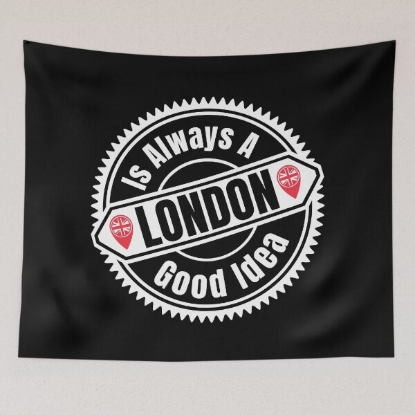 Item preview, London Is Always A Good Idea - I Love London | Funny London Quote designed and sold by Delandor.